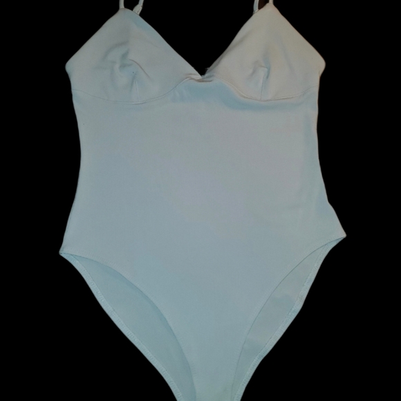 Forever 21 Tops - Baby Blue Bodysuit